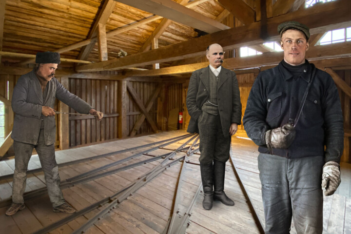 näyttelysuunnittelu museo Ahlströmin Ruukki